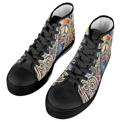 Boho Hippie Canvas Shoes