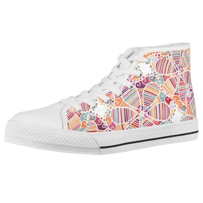 Datura Mandala Canvas Shoes