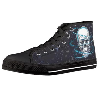 Skull Canvas Shoes