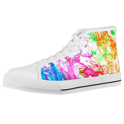 Splatter Canvas Shoes